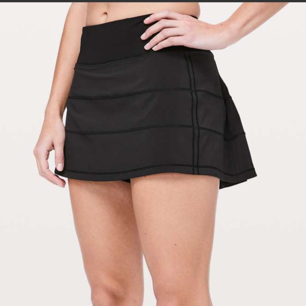 lululemon athletica Black Athletic Skort